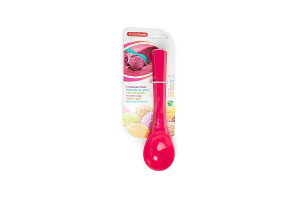 PlasticForte lžíce na zmrzlinu Růžová